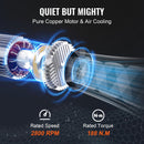 VEVOR elektriline tõstuk, vints 600 kg, 100 m juhtmeta kaugjuhtimispult ja 4,3 m juhtmega kaugjuhtimispult