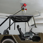 VEVOR electric hoist, winch 600 kg, 100 m wireless remote control and 4.3 m wired remote control