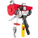 VEVOR elektriskā pacelšanas iekārta, 250 kg pacelšanas jauda, 510W 220V tērauda stieples vinča, 12 m pacelšanas augstums, tīra vara motors, 4,2 m vadu tālvadības pults, garāžām un noliktavām