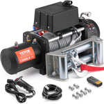 VEVOR electric truck winch - 6123 kg with steel cable, IP65 waterproof, remote control