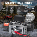 VEVOR electric truck winch - 6123 kg with steel cable, IP65 waterproof, remote control