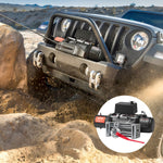 VEVOR electric truck winch - 6123 kg with steel cable, IP65 waterproof, remote control