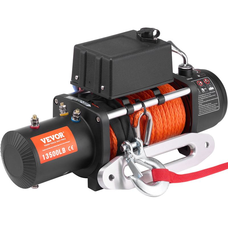 VEVOR raske elektriline veoauto vints 6,12 kg - sünteetiline tross, veekindel, kaugjuhtimispuldiga