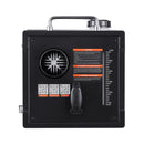 Dīzeļsildītājs 8 kW, 220V un 12V, pārnēsājams ar Bluetooth vadību, tālvadības pulti, LCD ekrānu un 7 l tvertni