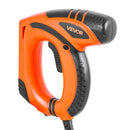 VEVOR elektriskā naglu un skavu pistole 2 in 1, 18 G (1,2 mm) naglas līdz 15 mm, komplektā 1000 skavas un 1000 naglas, ar pretbuksēšanas gumijas rokturi, piemērota kokapstrādei un DIY projektiem