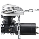 VEVOR vertikāla enkura vinča laivām, 12 V līdzstrāva 600 W, piemērota 6,35 mm ķēdei vai 14,3–15,9 mm neilona virvei, maksimālā vilkme 320 kg, 316 nerūsējošā tērauda konstrukcija, laivām 6–11 m