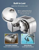 VEVOR horizontāla enkura vinča laivām, 12 V līdzstrāva 600 W, paredzēta 6,35 mm ķēdei vai 14,3–15,9 mm neilona virvei, maksimālā vilkme 260 kg, 316 nerūsējošais tērauds, laivām 7–9 m