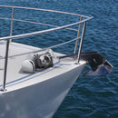 VEVOR horizontāla enkura vinča laivām, 12 V līdzstrāva 600 W, paredzēta 6,35 mm ķēdei vai 14,3–15,9 mm neilona virvei, maksimālā vilkme 260 kg, 316 nerūsējošais tērauds, laivām 7–9 m