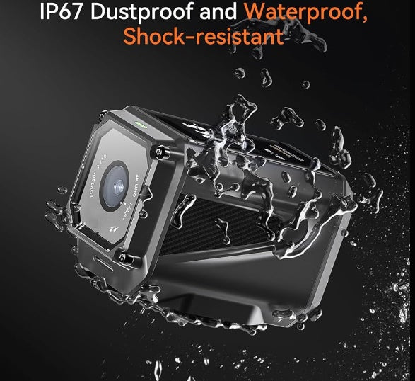 DDPAI Ranger 4K Action Cam – motociklam, velobraukšanai un piedzīvojumiem | GPS, Wi-Fi, NightVIS, IP67, 150 min darbība