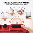 VEVOR bezvadu akumulatora hermētiķa pistole 20 V, 600 ml, ar 4 regulējamiem ātrumiem