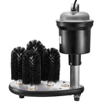 VEVOR elektriskais glāžu mazgātājs ar 5 birstēm, 1200 glāzes/stundā