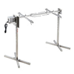 VEVOR 116,8 cm elektrisks BBQ rotējošais grila komplekts, nerūsējošā tērauda grils, cūkai vai jēram līdz 40,8 kg