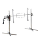VEVOR 116,8 cm elektrisks BBQ rotējošais grila komplekts, nerūsējošā tērauda grils, cūkai vai jēram līdz 59,9 kg