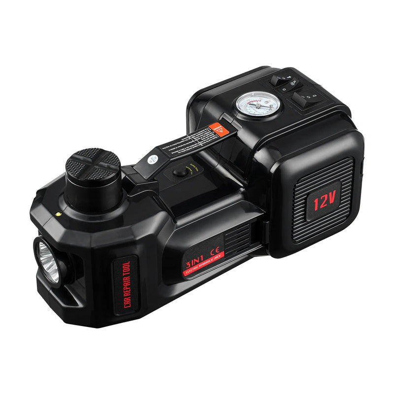 Электрический автомобильный домкрат 5 т в комплекте с электрическим гайковертом