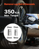 Электрический автомобильный домкрат 5 т в комплекте с электрическим гайковертом