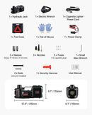 Электрический автомобильный домкрат 5 т в комплекте с электрическим гайковертом