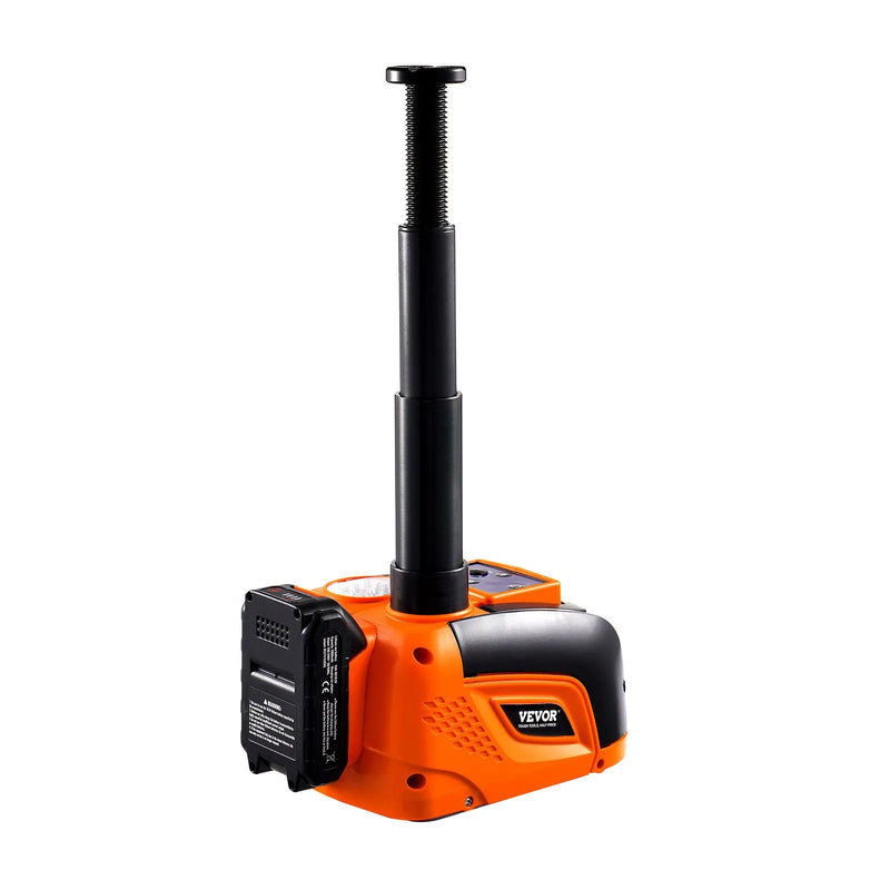 VEVOR elektriskais auto domkrats, 5 t, regulējams elektriskais šķērveida domkrats ar LED apgaismojumu un tālvadības pulti, pārnēsājams komplekts vieglajām automašīnām, apvidus auto un kravas transportlīdzekļiem