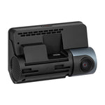 VEVOR auto videoreģistrators ar priekšējo un aizmugurējo kameru 4K + 1080p, WiFi lietotnes vadība, dubultkanālu kamera ar GPS, G-sensoru, 123°/125° skata leņķi, 76,2 mm ekrānu, ciklisko ierakstu un stāvvietas režīmu