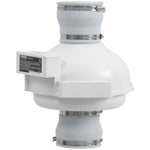VEVOR 100 mm līdz 114 mm radona samazināšanas inline ventilators, kluss, 322 m³/h
