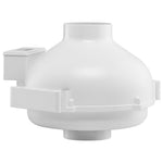 VEVOR 100 mm līdz 114 mm radona samazināšanas inline ventilators, kluss, 322 m³/h