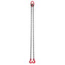 VEVOR ķēžu strops, 8 mm × 3 m pacelšanas ķēdes ar 2 zaru satvērējāķiem, izturīgs G80 leģētā tērauda pacelšanas strops, 3,17 t celtspēja, regulējams dzinēju pacelšanai, kravas nostiprināšanai un vilkšanai.