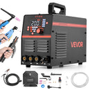 VEVOR 3-in-1 plazmas griezējs un metināšanas iekārta – CUT/TIG/MMA, 50 A plazmas griešanas iekārta un 200 A TIG/MMA metinātājs, LED digitālais displejs ar 2T/4T/PA/PT funkcijām, mājas remontam un darbnīcām, 220 V