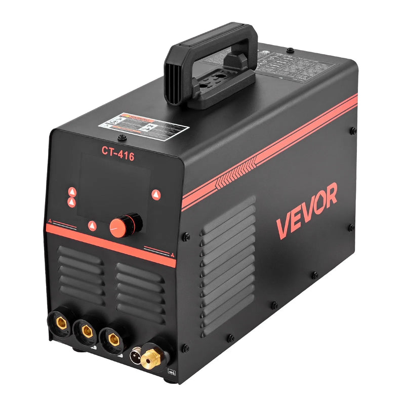 VEVOR 3-in-1 plazmas griezējs un metināšanas iekārta – CUT/TIG/MMA, 50 A plazmas griešanas iekārta un 200 A TIG/MMA metinātājs, LED digitālais displejs ar 2T/4T/PA/PT funkcijām, mājas remontam un darbnīcām, 220 V