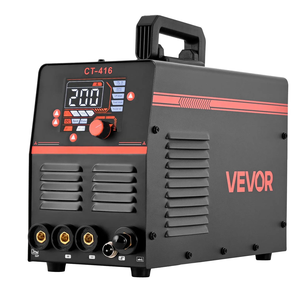 VEVOR 3-in-1 plazmas griezējs un metināšanas iekārta – CUT/TIG/MMA, 50 A plazmas griešanas iekārta un 200 A TIG/MMA metinātājs, LED digitālais displejs ar 2T/4T/PA/PT funkcijām, mājas remontam un darbnīcām, 220 V