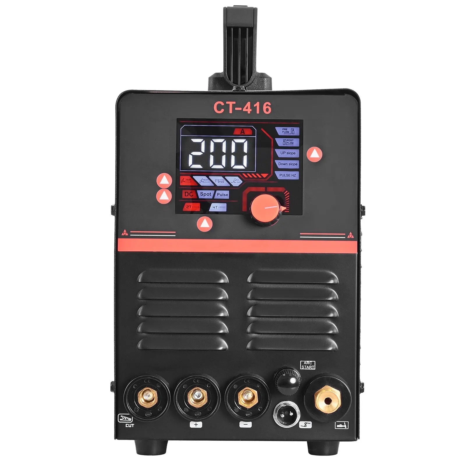 VEVOR 3-in-1 plazmas griezējs un metināšanas iekārta – CUT/TIG/MMA, 50 A plazmas griešanas iekārta un 200 A TIG/MMA metinātājs, LED digitālais displejs ar 2T/4T/PA/PT funkcijām, mājas remontam un darbnīcām, 220 V
