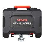 VEVOR pārnēsājama elektriskā vinča 2721 kg, 12 V DC, ar sintētisko trosi, bezvadu un vadu tālvadību, atgūšanas komplektu, ATV/UTV bezceļu vilkšanai