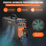 VEVOR MIG Metinātājs 270 A MIG MMA Lift TIG 3 vienā Metināšanas Komplektā 110 V/220 V