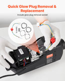 8V kvēlsveces remonta komplekts ar izsmidzināšanas sietiņu, saderīgs ar 2–8 kW dīzeļgaisa sildītājiem automašīnām un kravas auto