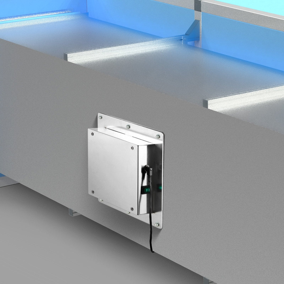 VEVOR 30 cm HVAC gaisa attīrītājs visai mājai, 24 W, ar gaismu, PCO oglekļa tehnolo