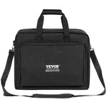 VEVOR polsterēta DJ miksera soma, 1200D Oxford audums, 1,5 m noņemama pleca siksna, 10 mm polsterējums, 490 × 220 × 390 mm uzglabāšanas soma DJ kontrolierim ar kabatu