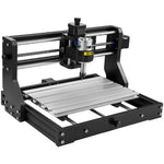 VEVOR CNC 3018 Pro 500mW 300×180×45 mm CNC mašīna ar GRBL vadību, mini lāzera gravētājs ar offline kontrolieri, 3 asi lāzera gravēšanas mašīna grebšanai un frēzēšanai plastmasai, akriliem, PVC un kokam