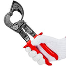 VEVOR Ratslējdzinēja kabeļu griezējs 25,4 cm, griež līdz 240 mm², ar ērtu rokturi, ātras atbrīvošanas sviru un silīcija-mangāna tērauda asmeni