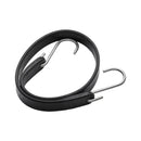 50 gab. plakanās bungee siksnas 19,8 mm ar S veida āķi