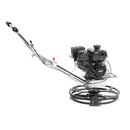 VEVOR 61 cm benzīna darbināms betona gludrinātājs ar peldošo disku, 6 ZS motors, paredzēts gludām betona virsmām, smagās slodzes profesionāls apdares instruments ar apdares lāpstiņām, oranžs