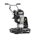 VEVOR 61 cm benzīna darbināms betona gludrinātājs ar peldošo disku, 6 ZS motors, paredzēts gludām betona virsmām, smagās slodzes profesionāls apdares instruments ar apdares lāpstiņām, oranžs