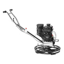 VEVOR 61 cm benzīna darbināms betona gludrinātājs ar peldošo disku, 6 ZS motors, paredzēts gludām betona virsmām, smagās slodzes profesionāls apdares instruments ar apdares lāpstiņām, oranžs