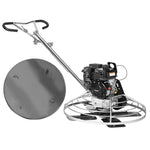 VEVOR 97 cm benzīna darbināms betona gludrinātājs ar peldošo disku, 6 ZS motors, paredzēts gludām betona virsmām, smagās slodzes profesionāls apdares instruments ar apdares lāpstiņām, oranžs