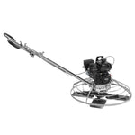 VEVOR 97 cm benzīna darbināms betona gludrinātājs ar peldošo disku, 6 ZS motors, paredzēts gludām betona virsmām, smagās slodzes profesionāls apdares instruments ar apdares lāpstiņām, oranžs