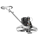 VEVOR 97 cm benzīna darbināms betona gludrinātājs ar peldošo disku, 6 ZS motors, paredzēts gludām betona virsmām, smagās slodzes profesionāls apdares instruments ar apdares lāpstiņām, oranžs