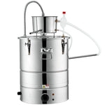 50L still with a trumper and water pump for distilling high-quality essential oils, vodka, brandy and other liquids.