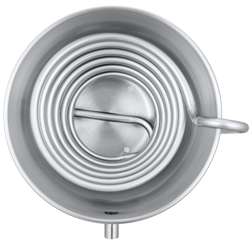 70L destilācijas aparāts, piemērots mājas alus brūvēšanai, alkohola destilācijai, ēterisko eļļu iegūšanai un ūdens attīrīšanai,  saderīgs ar gāzes plītīm, ogļu plītīm, malkas apkuri u.c