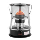 9000 BTU портативный керосиновый обогреватель и плита 2 в 1, без электричества, регулируемая высота и пламя, легко хранить, подходит для кемпинга, охоты, приготовления пищи, дома или гаража, черный