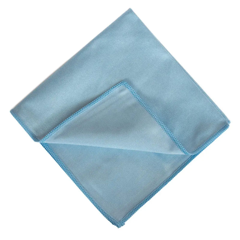 DetailingMania DM CLEAN-ME GLASS Blue mikrošķiedras lupatiņa stiklam, zila, 40 × 40 cm