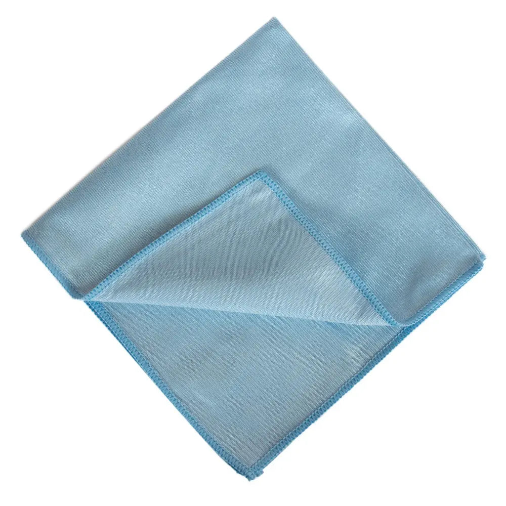 DetailingMania DM CLEAN-ME GLASS Blue mikrošķiedras lupatiņa stiklam, zila, 40 × 40 cm
