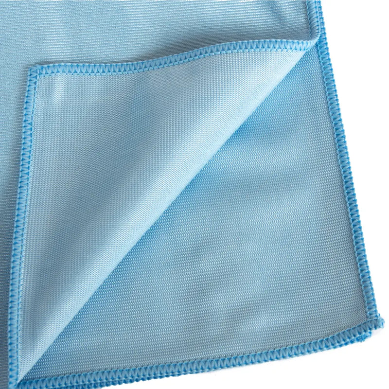 DetailingMania DM CLEAN-ME GLASS Blue mikrošķiedras lupatiņa stiklam, zila, 40 × 40 cm