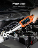 VEVOR Digitālais momentslēdzis 9,5 mm piedziņa, 0–135 Nm, 72 zobu sprūdrats